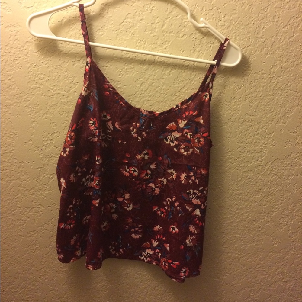 Floral tank top